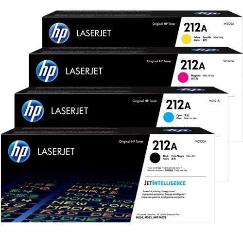 Toner Hp Juego X4 Colores W2120-21-22-23a 212a Originales