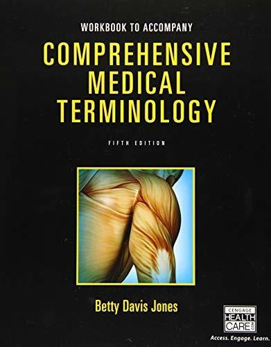 Book : Student Workbook For Jones Comprehensive Medical...
