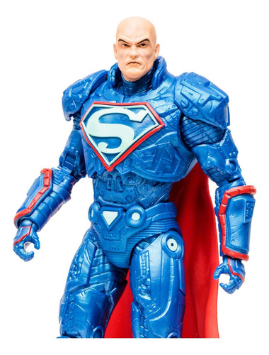 Lex Luthor Power Suit Figura 18 Cm Mcfarlane Dc Gold Label