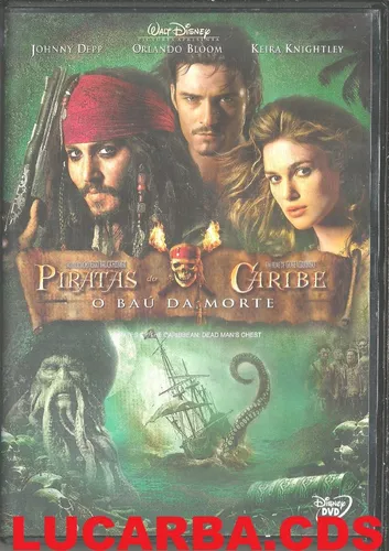 Dvd Piratas do Caribe, O Baú da Morte (Cód. 1348), Filme e Série Piratas  Do Caribe Usado 83892782