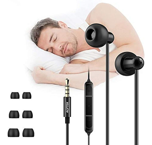 Auriculares Agptek Sleep, Auriculares Internos Para Dormir C