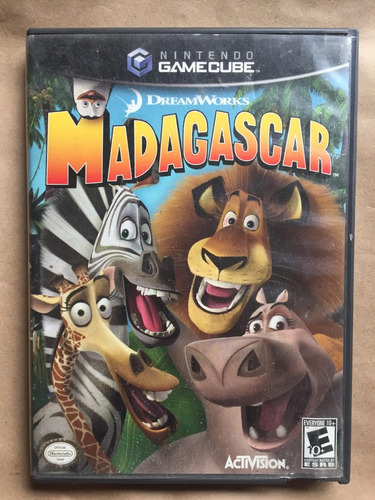 Madagascar + Pac Man Game Cube Envíos Todo Chile