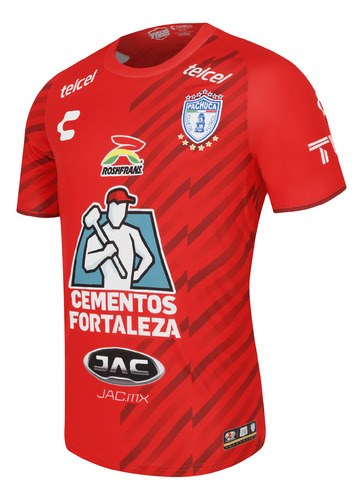 Jersey Charly Futbol Pachuca Local Portero 23/24 Hombre Rojo