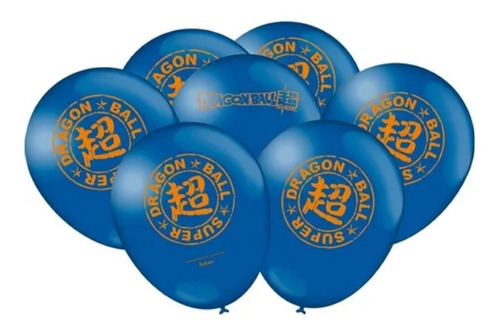 Globos Dragoon Ball- 25 Unidades,