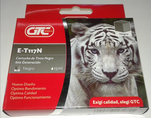 Cartucho Gtc T135 Para Epson Tx135 T25 Tx125 Temperley