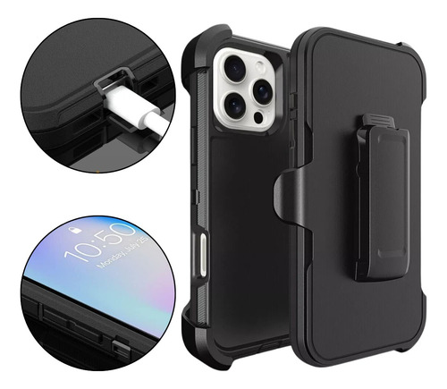 Case Capa Otterbox Defender Para iPhone 16 Pro Max