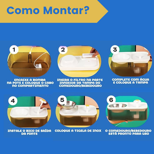 Fonte Água Bebedouro Comedouro Para Gatos Com Filtro Rosa