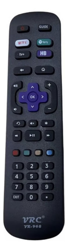 Control Remoto Compatible Con Aoc Roku Tv Y Caixun Roku Tv
