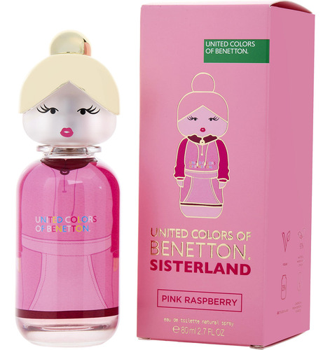 Perfume Benetton Sisterland Pink Frambuesa Eau De Toilette 8