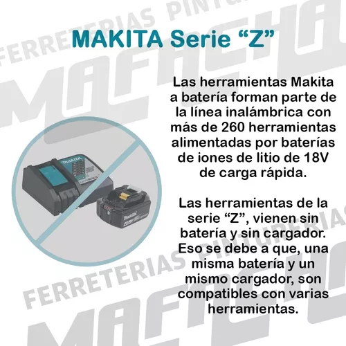 Motosierra Inalámbrica 18 V Makita Duc122z Japón Sin Batería