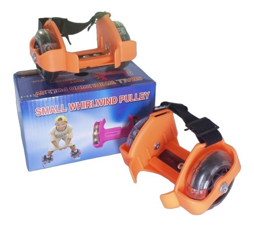 Imagen 7 de 10 de Patines Ajustables 2 Ruedas Con Luces Led Multicolor