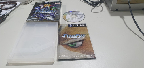 Starfox Assault Japonês Nintendo Gamecube Luva Manual Raro