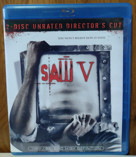 Saw Juego Del Miedo 2, 3, 4, 5, 8 Blu Ray - 6 Dvd Películas (Usado)