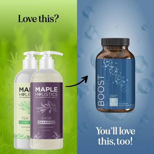 Conjunto De Shampoo E Condicionador Maple Holistics Tea Tree