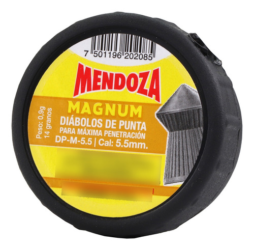 Diabolos Mendoza Dp-m Calibre 5.5 Punta Magnum 120 Piezas