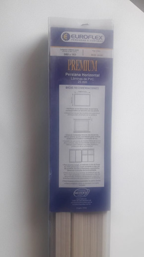 Persiana Horizontal Pvc Bege ,080 X 1,63