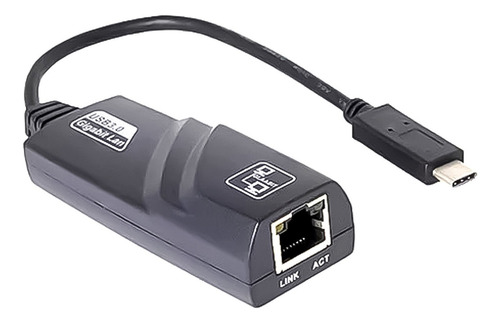 Adaptador Usb C Ethernet A Conexión A Red Lan Rj45 1000mbps