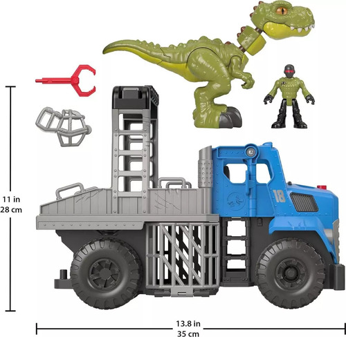 Jurassic World Transportador Dinosaurios Imaginext