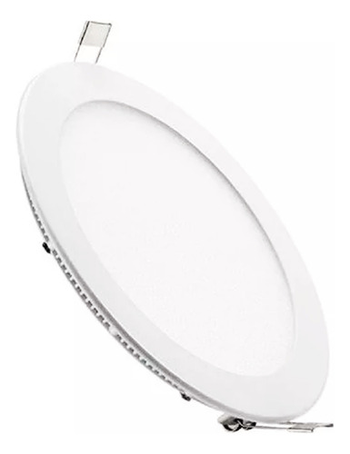 Plafón Led Redondo De Embutir Philips Dl252 18w Luz Fria