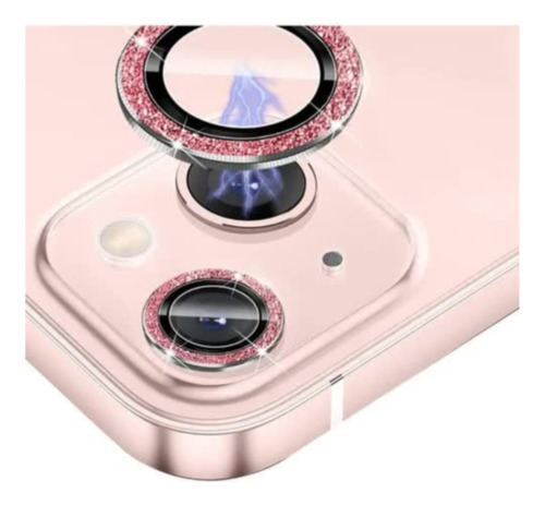 Vidrio Templado Camara Strass Para iPhone 13 Pro Max Mini