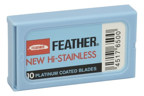 Kit 6000 Lâminas P/ Barbear Profissional 6 Feather