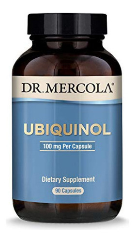 Dr. Mercola, Suplemento Dietético De Ubiquinol, 100 Mg, 90 
