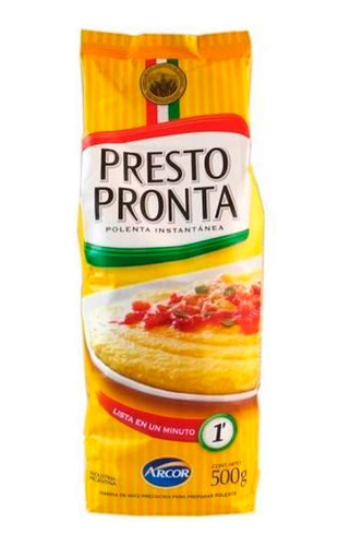 Pack X 24 Unid. Polenta   500 Gr Prestopr. Harinas D Pro