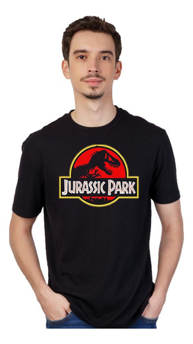 Remera Manga Corta Unisex Moda Jurassic Park - Psr03