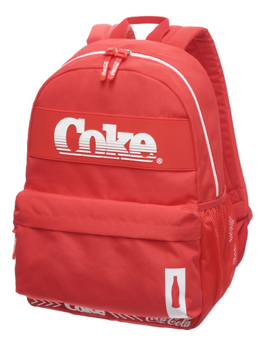 Mochila Coca Cola Porta Notebook Universitaria Escolar