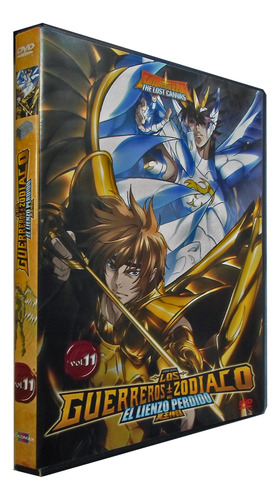 Guerreros Del Zodiaco The Lost Canvas Dvd Vol 5,11 Y 12 +reg (Usado)