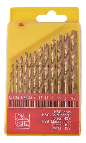 Juego De Brocas Accesorios De Herramientas 13 Piezas