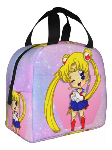 Cute Chibi Sailors Moon Bolsa De Almuerzo Con Aislamiento Té
