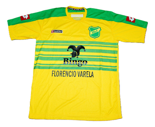 Camiseta Defensa Y Justicia 2010/11 Lotto Titular Utilería 6 (Usado)
