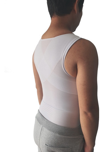 Imagem 2 de 5 de Cinta Modeladora Masculina Slim Fitness Melhora Postura
