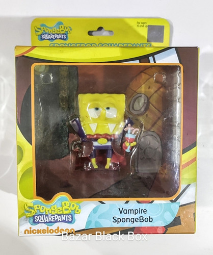 Figura Bob Esponja Vampiro Vampire Sponge Bob