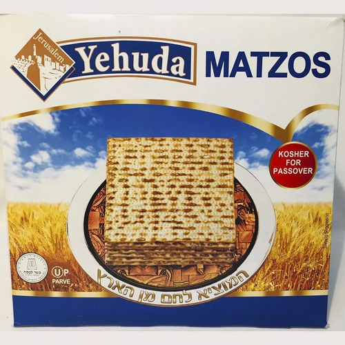 Yehuda Matzos Pan Ázimo Matza Kosher Para Pesaj De Israel 1k
