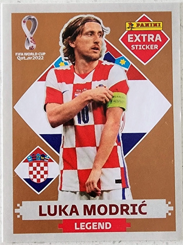 Extra Sticker Panini Luka Modric Bronze Legend