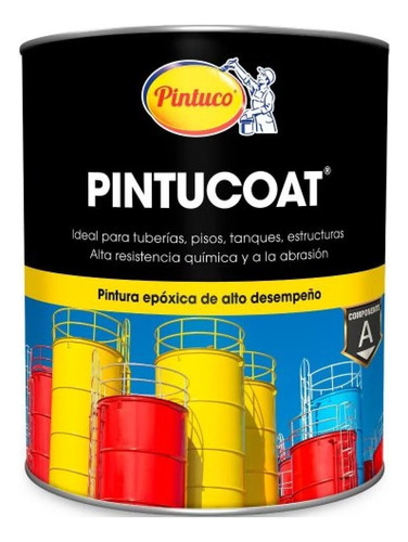 Pintura Epóxica Pintucoat Blanco 516 9010 0.91 Gal Pintuco