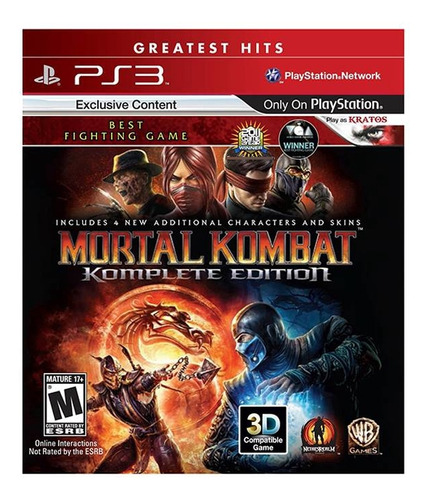 Mortal Kombat Komplete Edition - Ps3 (Reacondicionado)