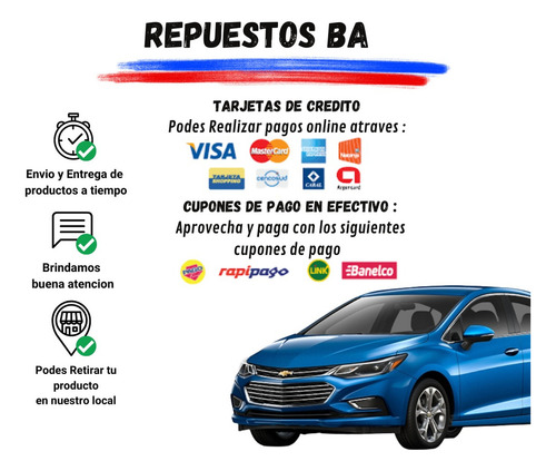 Kit Distribucion Chevrolet Meriva 1.8 8v Termostato + Bomba
