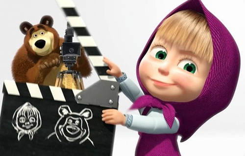 Imagem 4 de 5 de Convite Animado Masha E O Urso Vídeo, Whatsapp, Aniversário