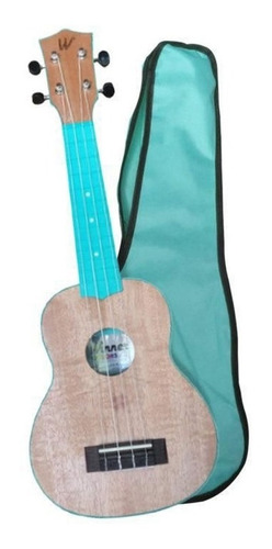 Ukulele Soprano Winner 21 Abs Color Series Com Bag