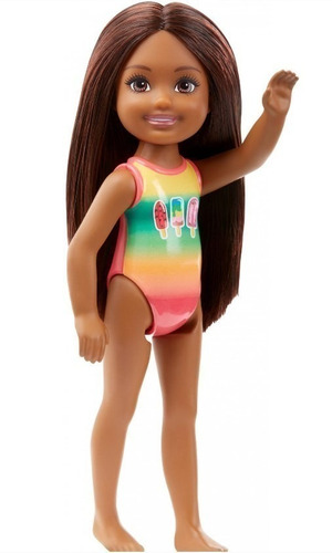 Imagem 10 de 12 de Kit Completo As 6 Bonecas Chelsea Praia Ms Sj