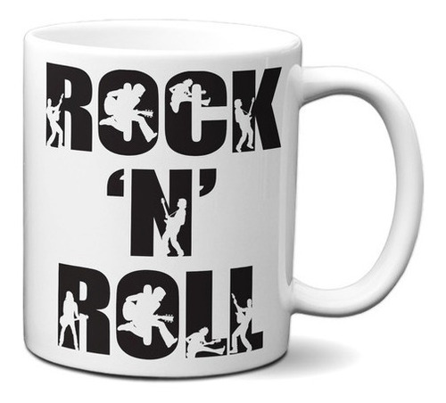 Caneca Ídolos Do Rock And Roll Presente Criativo Músico