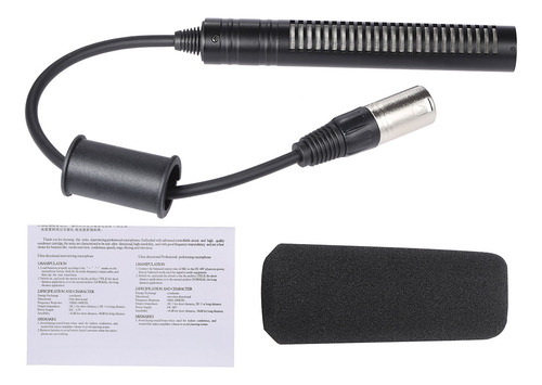 Microfone Para Câmeras De Vídeo Sony - Interface Xlr Panoson
