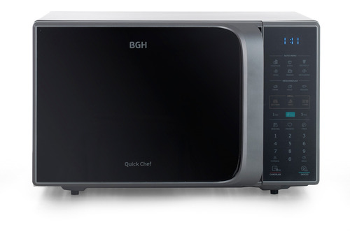 Imagen 1 de 8 de Microondas Bgh Quick Chef B120ds20 Silver 20 Litros 220v