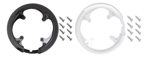 2pcs 42~44t Bike Chainring Guard With Screws For Wheel Cover