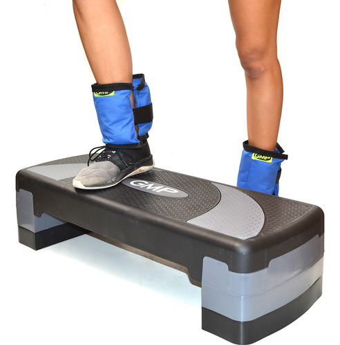 Step Banco Escalon Ejercicio 78 X 29 Cm Con 4 Modulos Gmp Color Negro