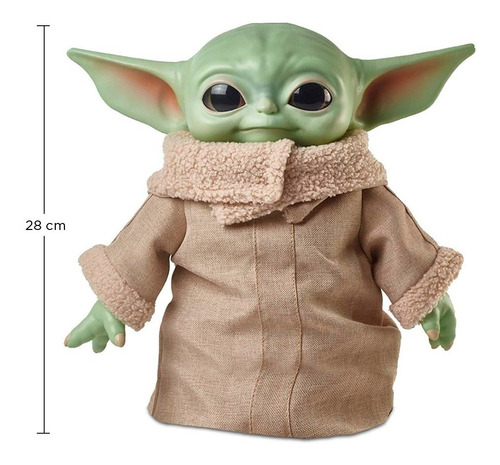 Imagem 2 de 7 de Boneco Baby Yoda The Child 28cm - Mandalorian Star Wars