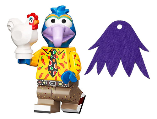 Serie De Muppets De Lego Minifigure: Gonzo Minifig Con Cape